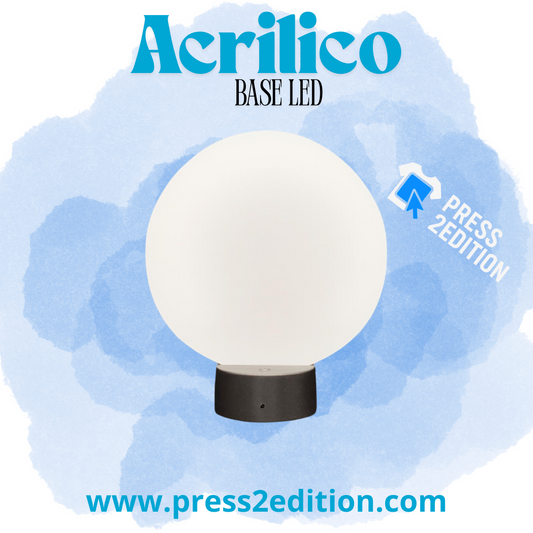 Acrílico base led